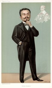 Foreign Affairs, Gabriel Hanotaux, fransk statsman, 1896 av Jean Baptiste Guth