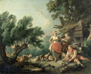 Pastoral scen