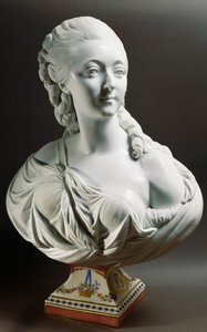 Byst av Marie-Jeanne Becu, grevinnan Du Barry (1743-1793)