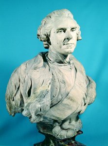 Byst av Maurice (1696-1750) Greve av Sachsen