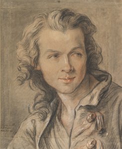 Porträtt av Etienne Maurice Falconet, 1741