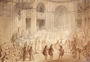 Kröning av Napoleon I vid Notre Dame