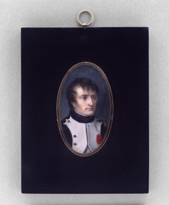 Napoleon Bonaparte, ca 1804 (akvarell på elfenben av Jean Baptiste Isabey