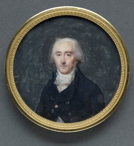 Porträtt av en man, tidigt 1790-tal. av Jean Baptiste Isabey