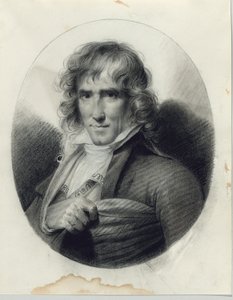 Porträtt av konstnären Joseph Chinard av Jean Baptiste Isabey