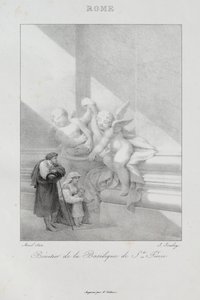 Resa till Italien 1822 av Jean Baptiste Isabey