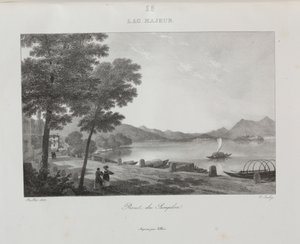 Resa till Italien 1822 av Jean Baptiste Isabey