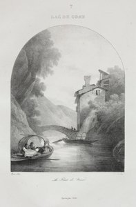 Resa till Italien 1822, 1833. av Jean Baptiste Isabey
