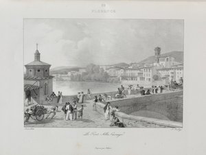 Resa till Italien 1822, 1833. av Jean Baptiste Isabey