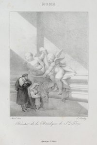 Resa till Italien 1822, 1833. av Jean Baptiste Isabey