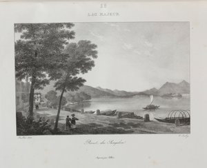 Resa till Italien 1822, 1833. av Jean Baptiste Isabey