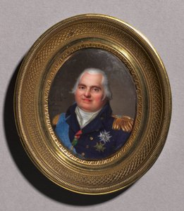 Porträtt av Ludvig XVIII, 1822.