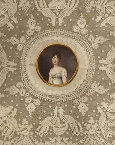 Porträtt av prinsessan Pauline Schwarzenberg