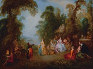 Dansen, ca 1730