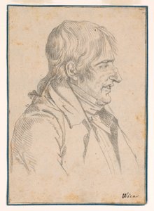 Porträtt av en man av Jean Baptiste Joseph Wicar