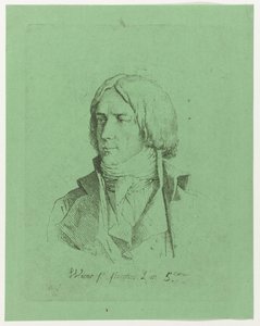 Porträtt av en okänd ung man av Jean Baptiste Joseph Wicar