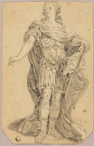 Staty av Ludvig XIV av Jean Baptiste Lemoyne II