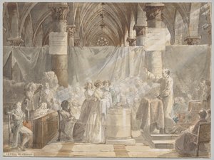 Ett dop i det revolutionära Frankrike av Jean Baptiste Mallet