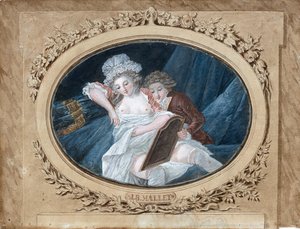 Boudoir-scen.