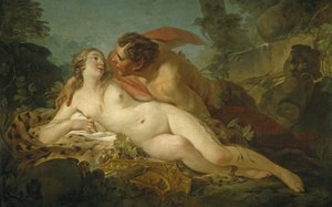Jupiter och Antiope, 1745-1747