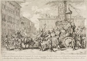 Den kinesiska mascaraden, 1735 av Jean Baptiste Marie Pierre