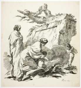 Flygningen till Egypten av Jean Baptiste Marie Pierre