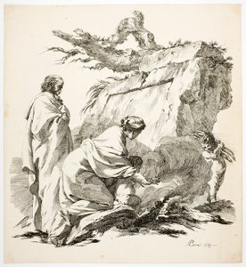 Flygningen till Egypten av Jean Baptiste Marie Pierre