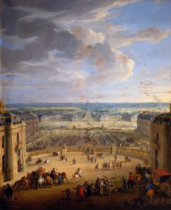 Det kungliga stallet Grande Écurie i Château de Versailles