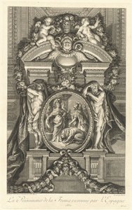 Frankrikes överlägsenhet erkänd av Spanien 1662 [pl. 17]