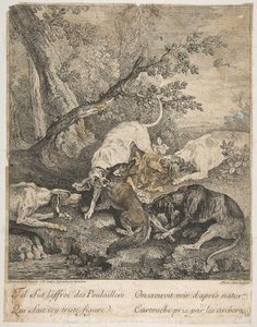 Rävjakt, 1736. av Jean Baptiste Oudry
