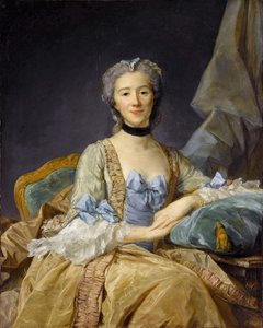 Madame de Sorquainville av Jean Baptiste Perronneau