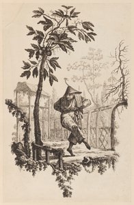 Figur under gren av Jean Baptiste Pillement