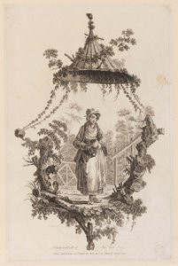 Figur under kapell av Jean Baptiste Pillement