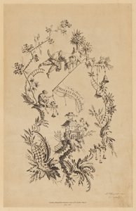 Titelsida, från "A New Book of Chinese Ornaments" av Jean Baptiste Pillement