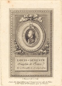 Louis-Auguste, Dauphin av Frankrike av Jean Baptiste Raphael Urbain Massard