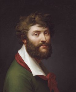 Självporträtt. av Jean Baptiste Regnault