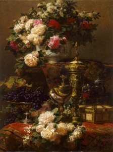Blommor och frukt