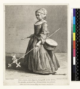 Den unge soldaten, graverad av Charles Nicolas Cochin I (1688-1754) 1738 (etsning och gravyr) av Jean Baptiste Simeon (after) Chardin