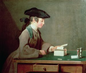Korthuset, ca 1736-37 av Jean Baptiste Simeon Chardin
