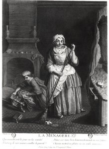 Hushållerskan av Jean Baptiste Simeon Chardin
