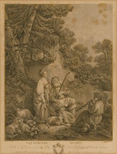 Les Bergers Russes av Jean Baptiste Tillard
