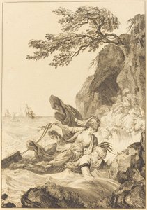 The Bride of the King of Garbe: The Cassette av Jean Baptiste Tilliard after Charles Monnet