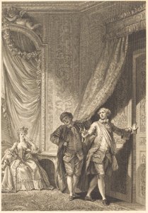 Den fantastiska av Jean Baptiste Tilliard after Jean Honoré Fragonard