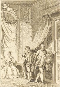 Den fantastiska av Jean Baptiste Tilliard after Jean Honoré Fragonard