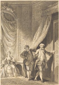 Den fantastiska av Jean Baptiste Tilliard after Jean Honoré Fragonard