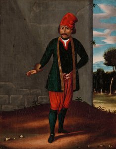 Man från ön Tinos av Jean Baptiste Vanmour (workshop of)