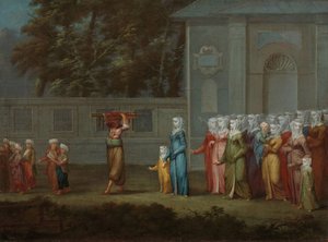 Första skoldagen Första skoldagen av Jean Baptiste Vanmour