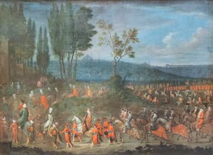 Ambassadörståget av Jean Baptiste Vanmour