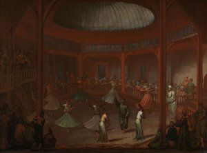 Virvlande dervischer, ca 1730