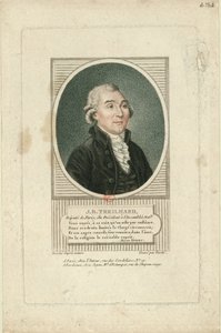 Porträtt av Jean-Baptiste Treilhard 1742-1810 , ca. 1790.